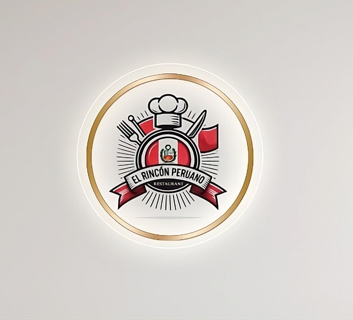 El Rincon Peruano Backlit Acrylic Sign - Light Your Way