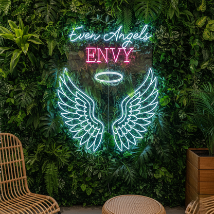 Even Angels ENVY Custom Neon Sign