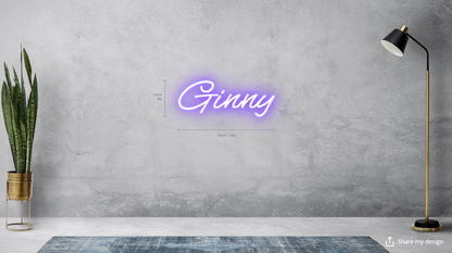 Ginny - Custom Neon Sign for Jennifer