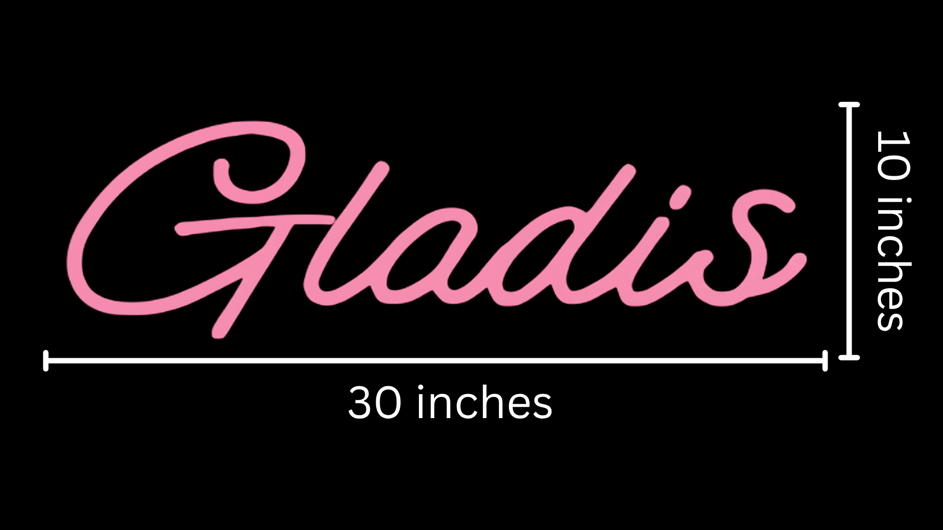 Gladis Custom Neon Sign