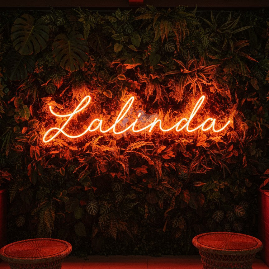 Lalinda Custom Neon Sign (Updated Design)