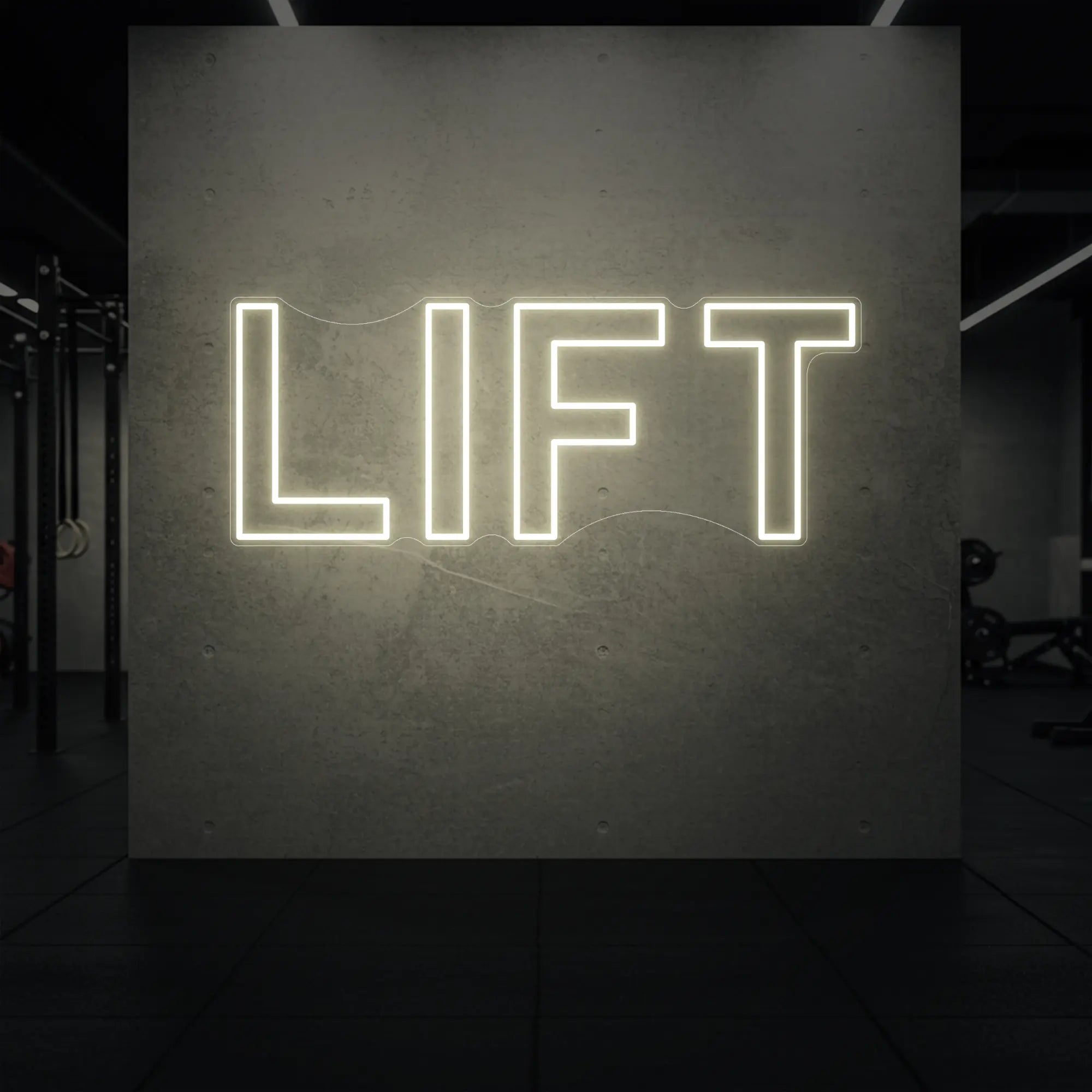 LIFT Neon Sign | Custom LED Gym Sign – Light Your Way