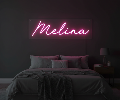 Melina Custom Neon Sign