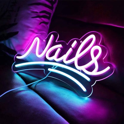 "NAILS COLLECTION" NEON SIGNS - Light Your Way