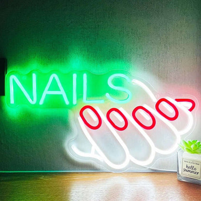 "NAILS COLLECTION" NEON SIGNS - Light Your Way