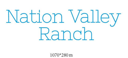 Nation Valley Ranch Custom Neon Sign (Design 4) - Light Your Way