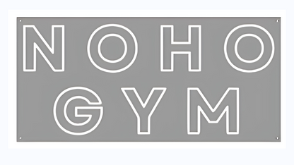 NOHO GYM Custom Neon Sign