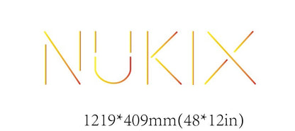 NUKIX Custom Neon Sign (Size Option #2)