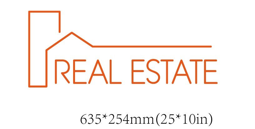 Real Estate Custom Neon Sign (Version 2)