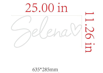 Selena Custom Neon Sign - Light Your Way