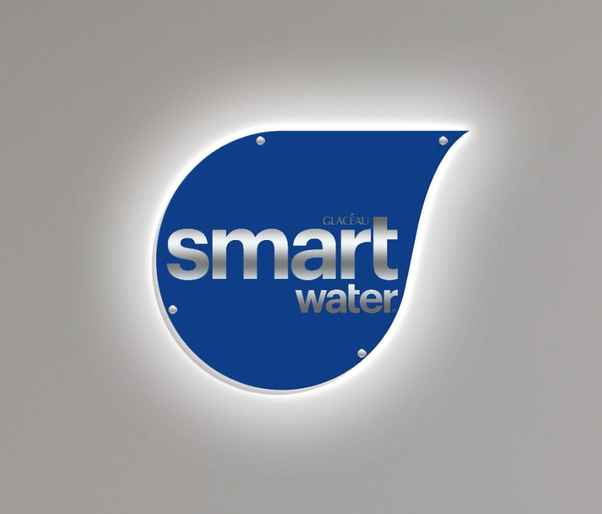 Smart Water Droplet Custom Acrylic Backlit Sign