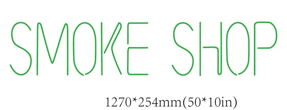 SMOKE SHOP Custom Neon Signs Package - Light Your Way