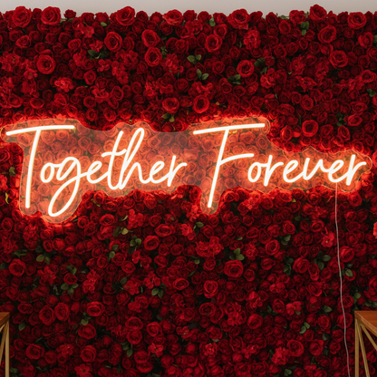 Together Forever Custom Neon Sign