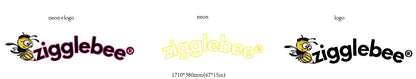 Zigglebee Custom UV Printed Logo (Design Option 3)